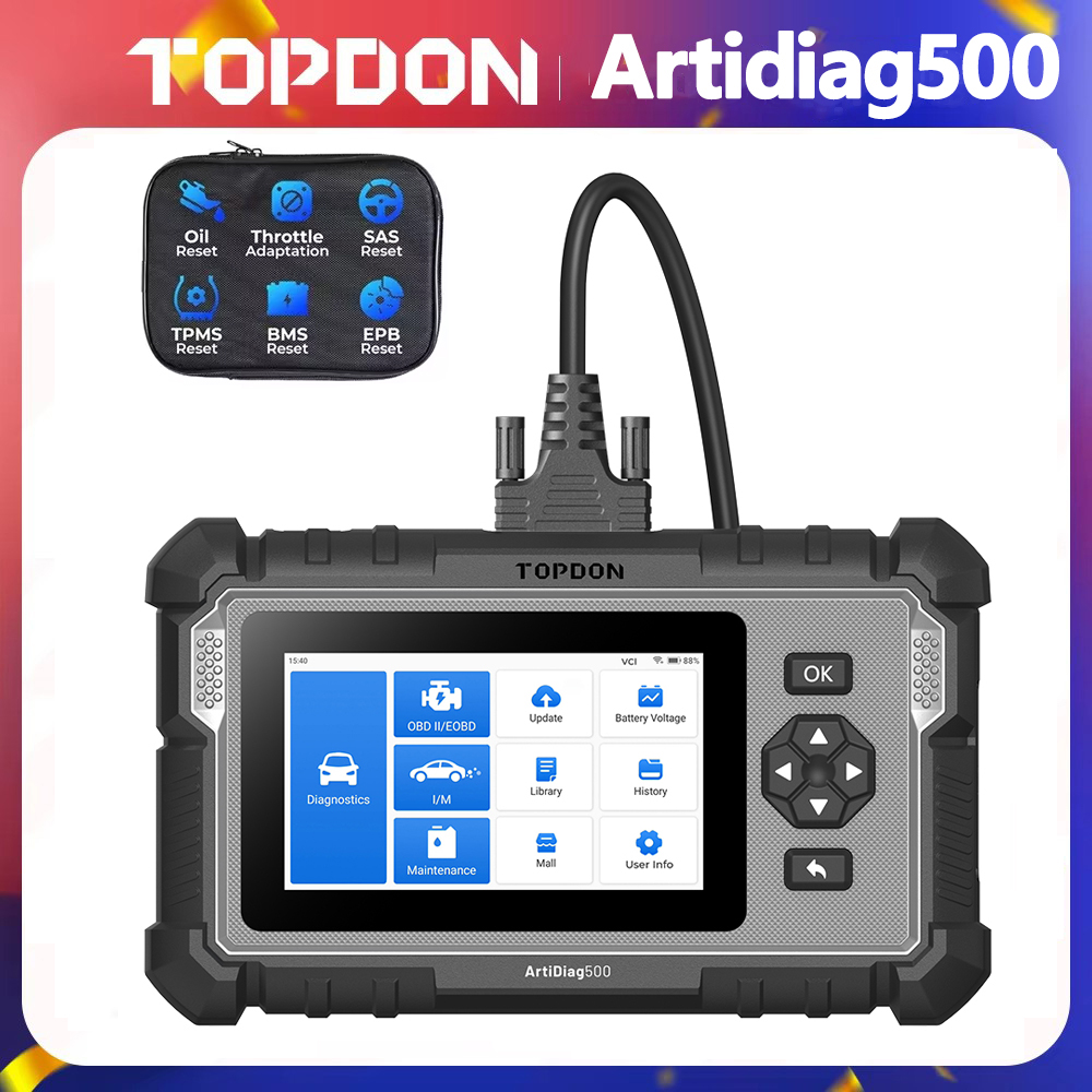 Topdon ArtiDiag500 Car Diagnos - Topdon Tc001 Thermal Camera 评论和价格