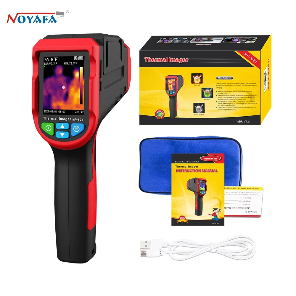 NOYAFA NF-521 Thermal Imager - - Nf 521 Thermal Imaging Camera 评论和价格